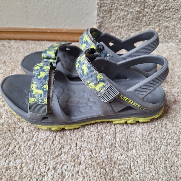 Merrell Kids Unisex Hydro Drift Sport Sandal Waterproof Size 4 - Picture 2 of 8